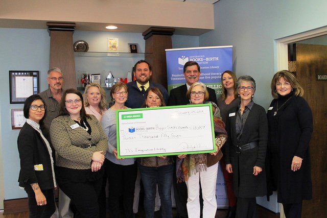 Delta Dental TN and Governors Books from Birth Award ‘Bigger Smile Grants’ to TN Imagination Library Programs