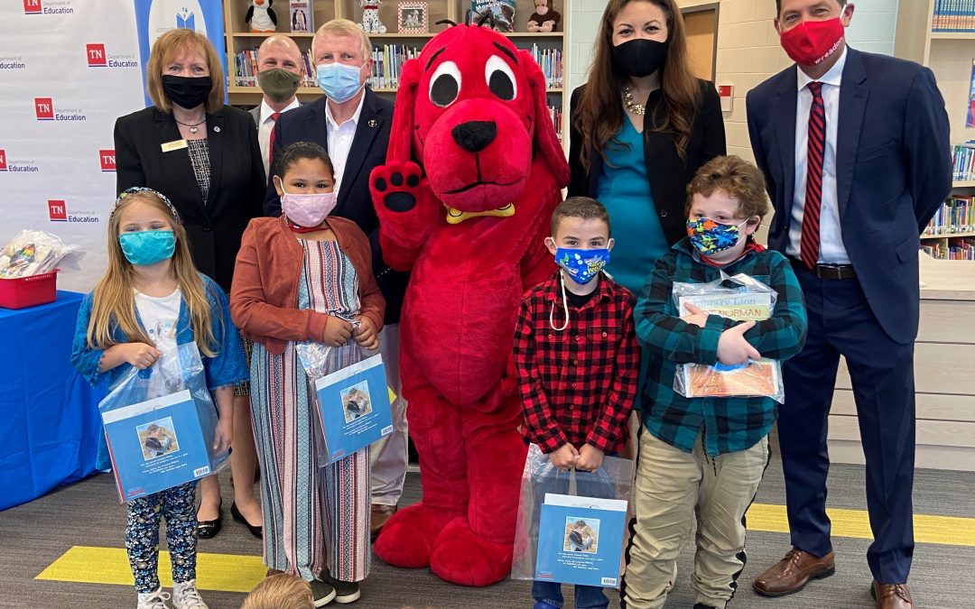 GOVERNOR’S EARLY LITERACY FOUNDATION, SCHOLASTIC AND TN DEPARTMENT OF EDUCATION TO PROVIDE 580,000 BOOKS TO K-3 STUDENTS AND TEACHERS IN TENNESSEE