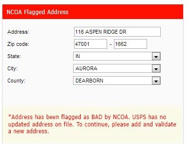 Upgraded NCOA Areas: New BOS Features